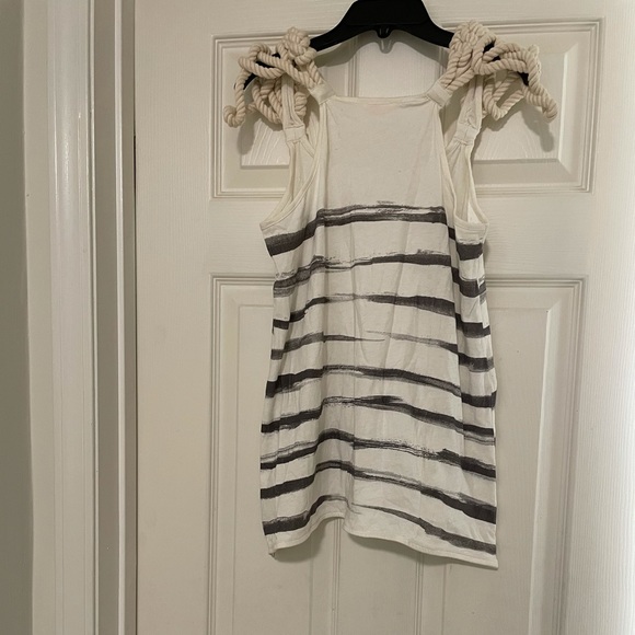 Sass & Bide ivory cami with rope strap detail - Picture 10 of 12